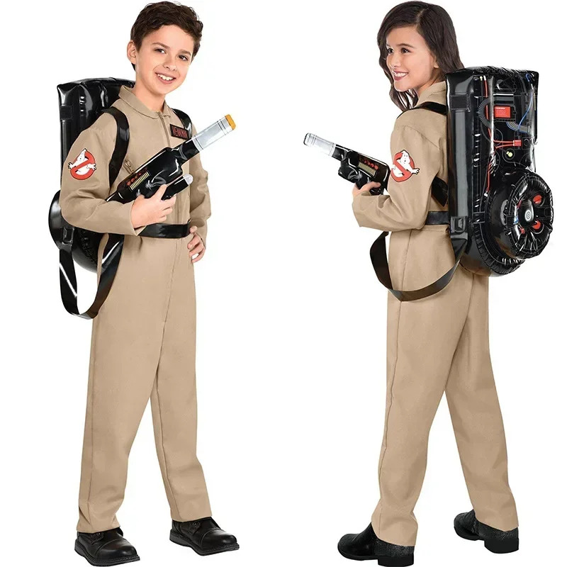 Anime Cosplay Youtube - Halloween Bambini Padre Ghostbusters Costume Cosplay