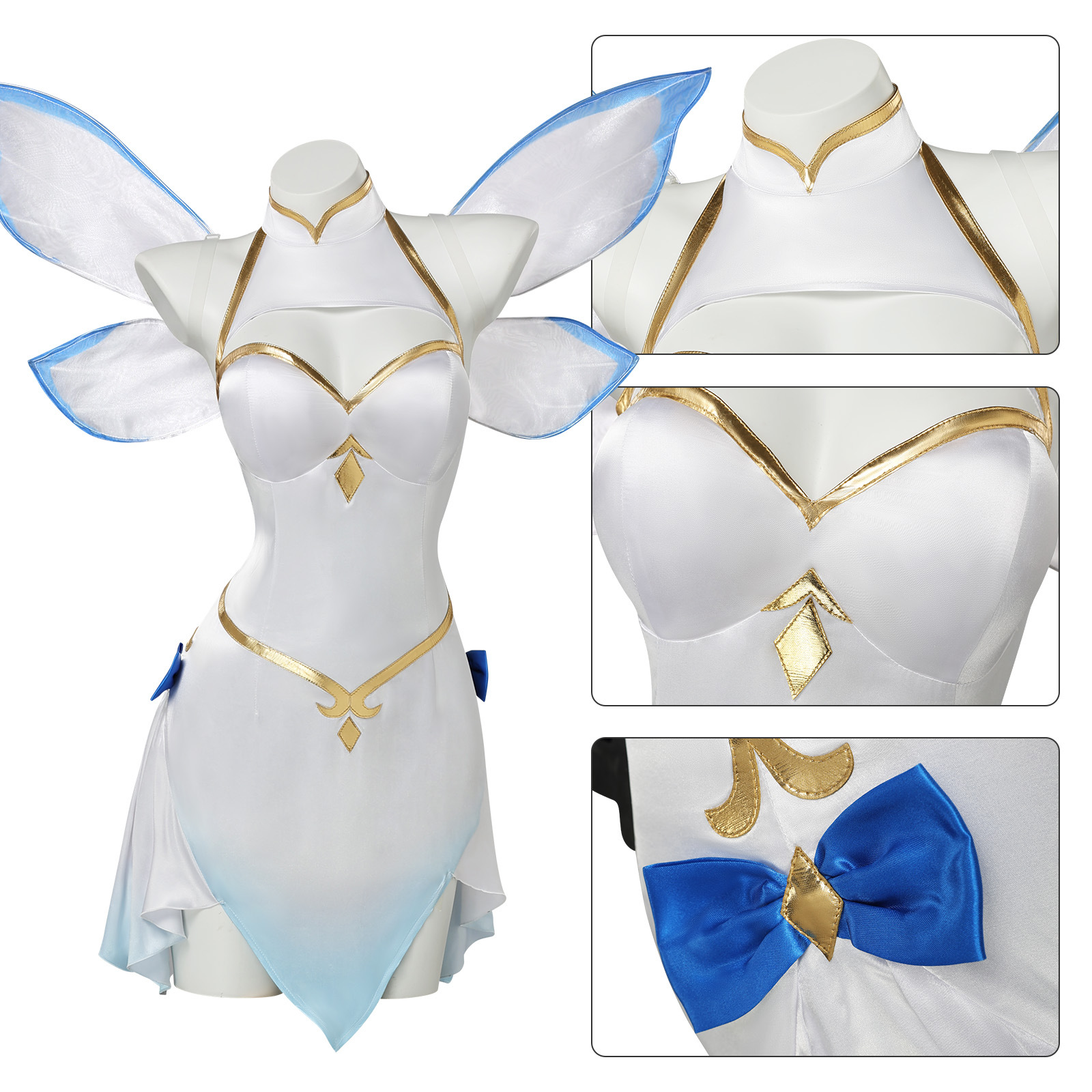 Re Zero Rem Wig - Costume Cosplay di Rem da Re:Zero,