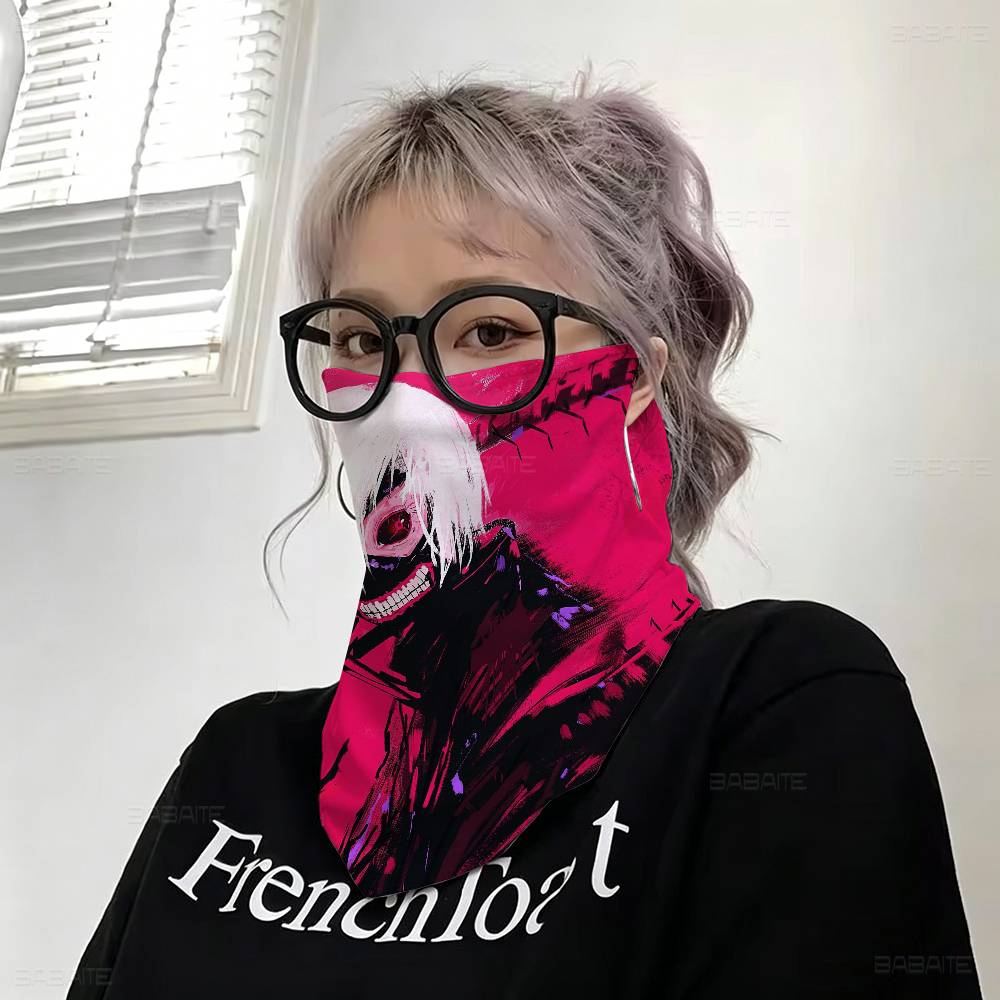Tokyo Ghoul Mask - Sciarpa/Ghoulloccio Traspirante Tokyo Ghoul Anime Giapponese