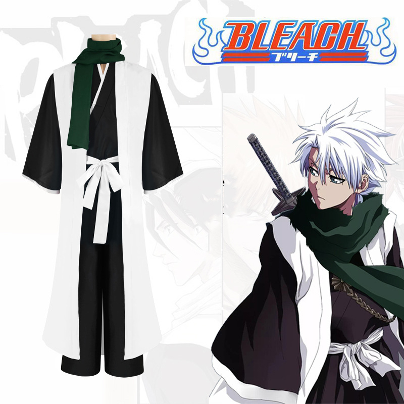 Bleach Captain Coat - Anime BLEACH Hitsugaya Toshiro Costume Cosplay