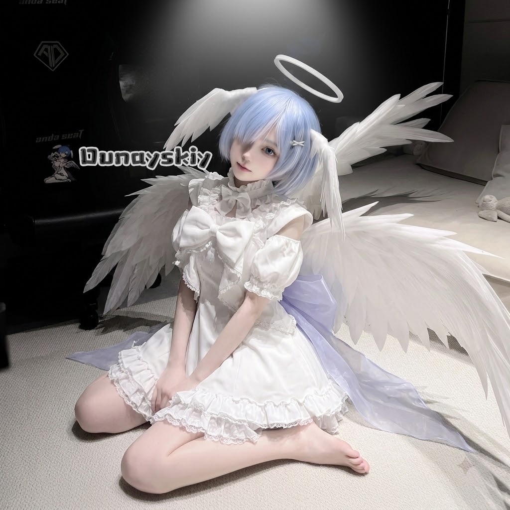 Re Zero Rem Wig - ​ ​ ​ ​ Costume Cosplay