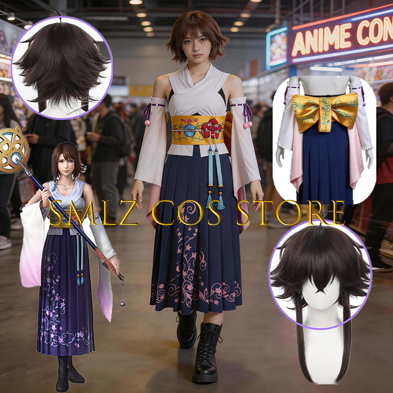 Anime Cosplay Show - Costume Cosplay Smlz FFX Yuna Anime