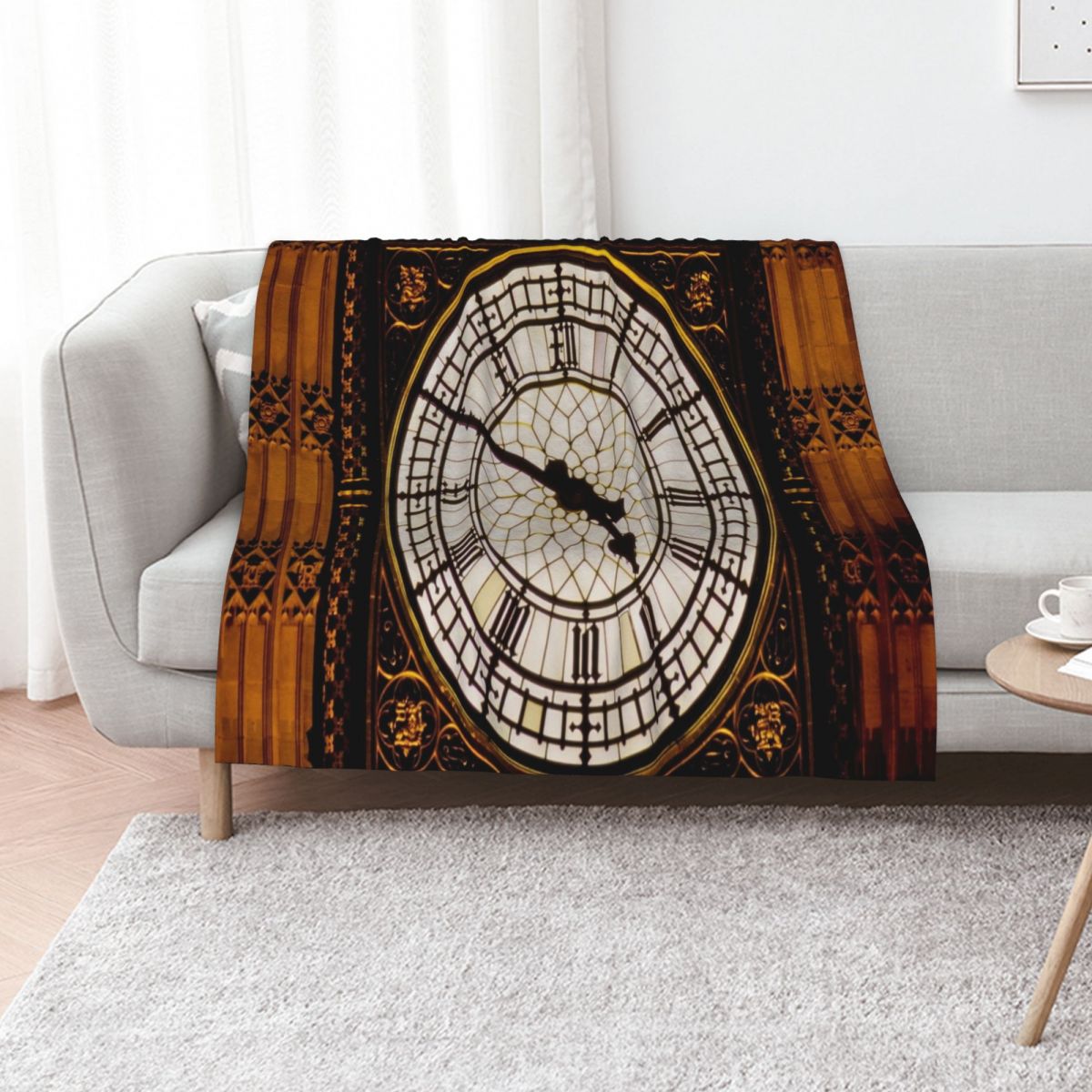 Anime Cosplay London - Coperta decorativa Big Ben London, coperte
