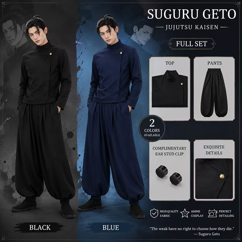 Anime Cosplay Jujutsu - Costume Cosplay Jujutsu JJK Gojo Satoru
