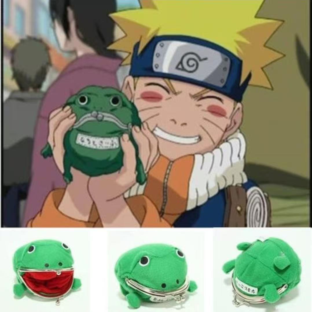Anime Cosplay Ninja - Portafoglio Kawaii Bandai Naruto a Forma