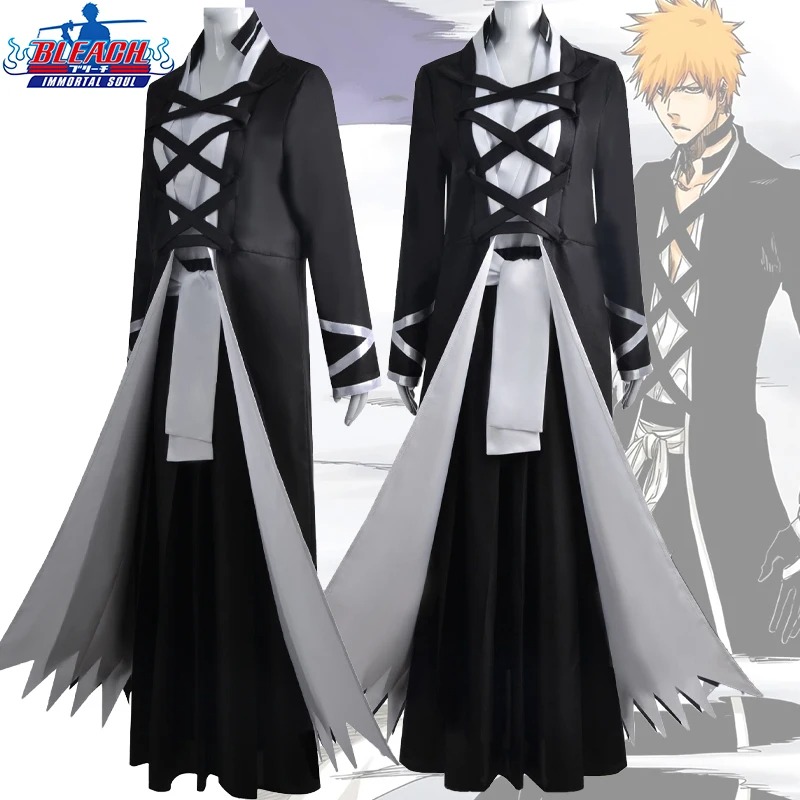Bleach Captain Coat - Anime BLEACH Kurosaki Ichigo Costume Cosplay