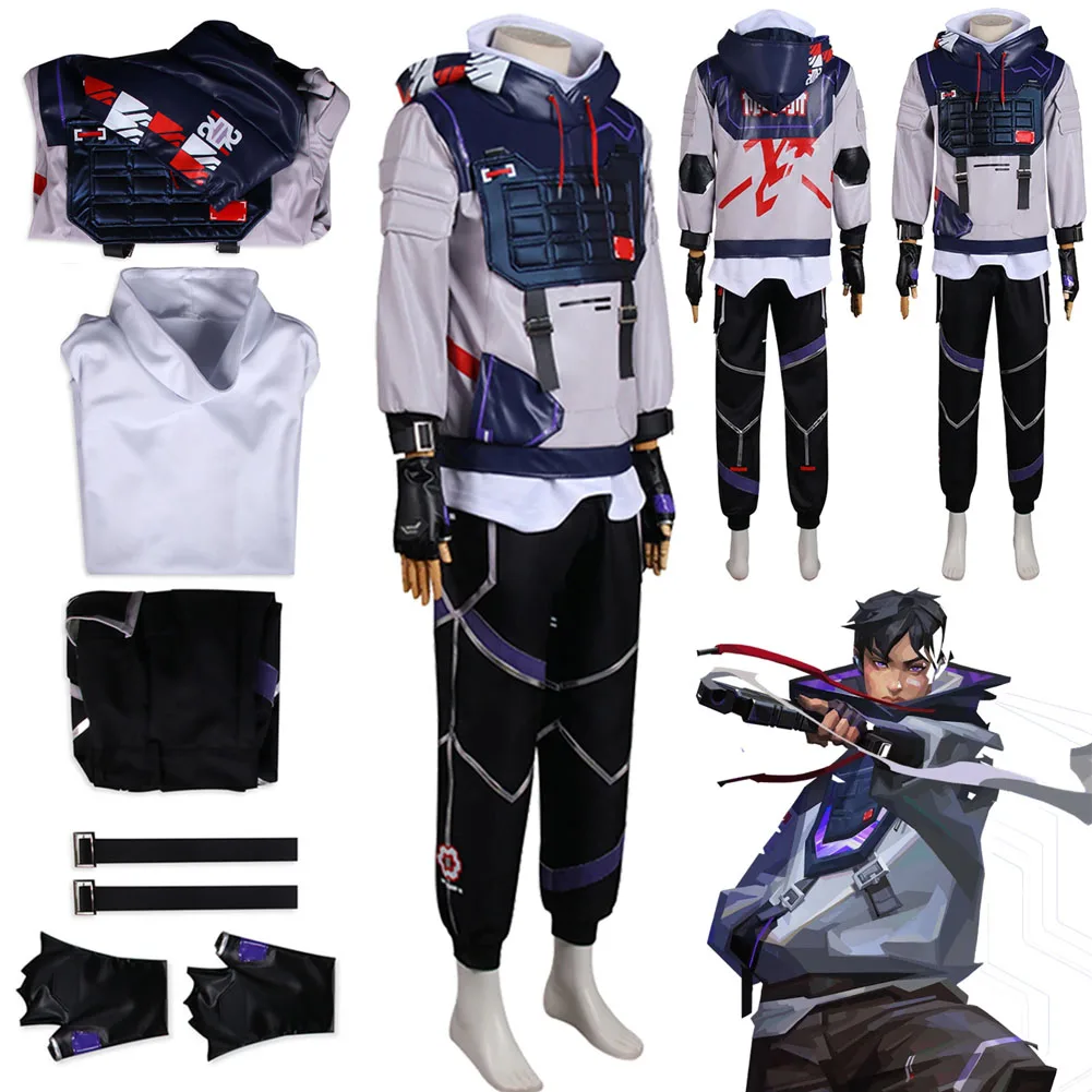 Bleach Captain Coat - Fantasy ISO Gioco Cosplay Valorant Travestimento