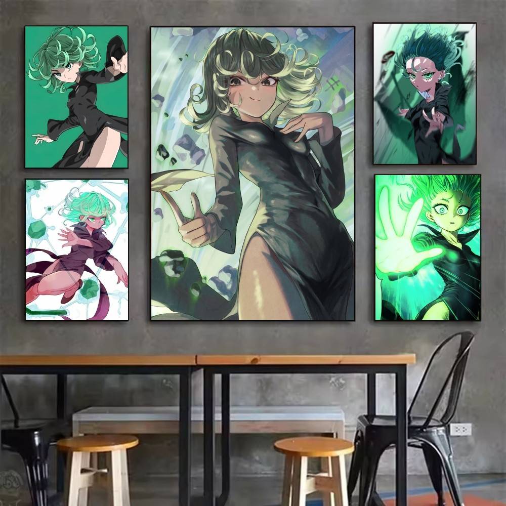 Anime Cosplay One Punch Man - Poster Manga One Punch Man Tatsumaki,