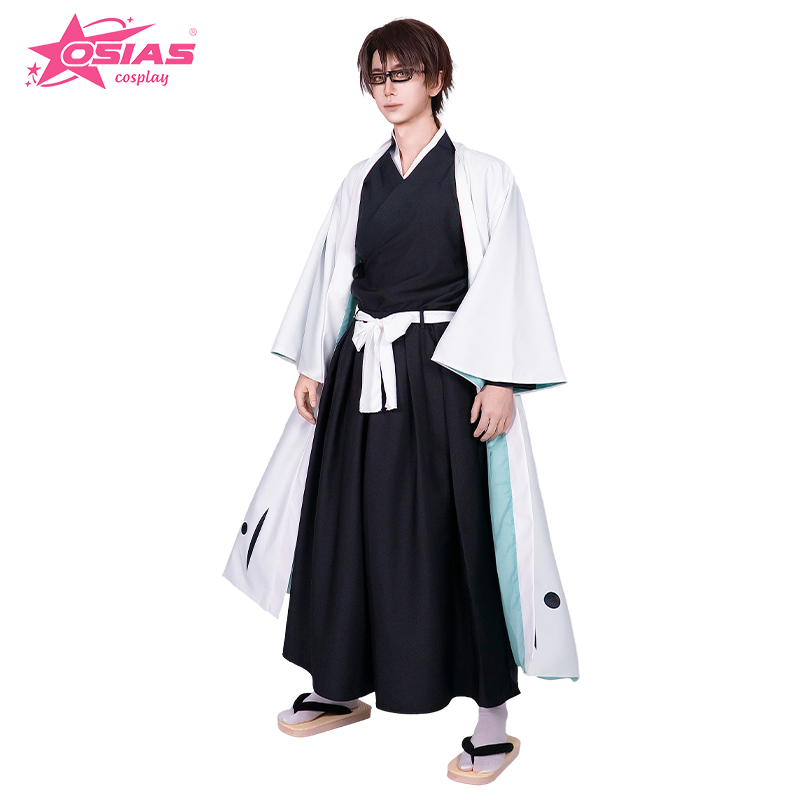 Bleach Captain Coat - Costume Cosplay Anime OSIAS per Uomo