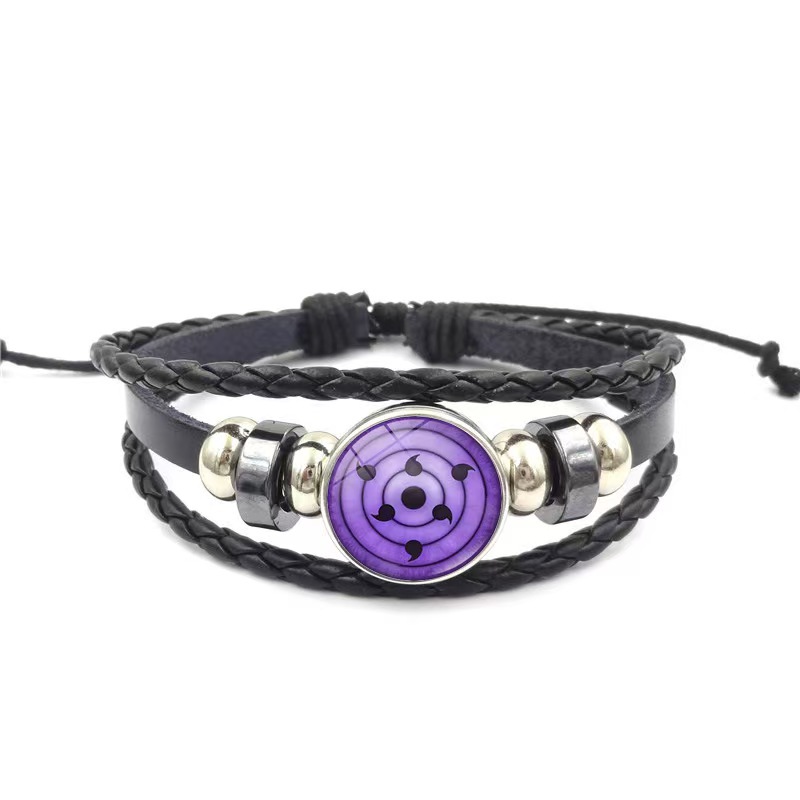 Anime Cosplay Ninja - Accessori Anime, Braccialetti in Pelle, Cosplay,