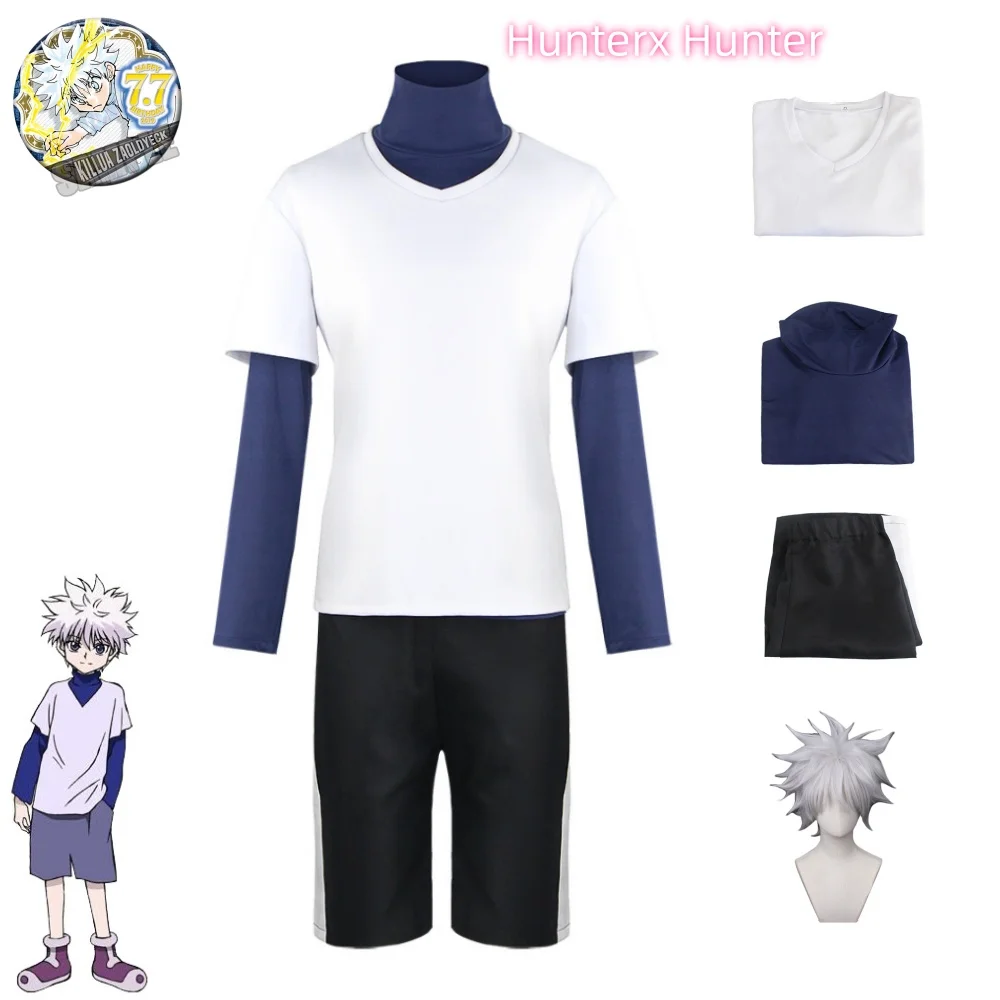 Cosplay Anime Killua Zoldyck - Hunter x Hunter Killua Zoldyck Costume
