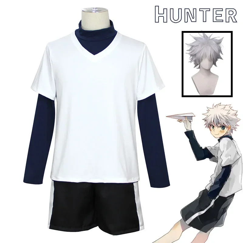Cosplay Anime Killua Zoldyck - 2026 Disponibile Costume Cosplay di Killua