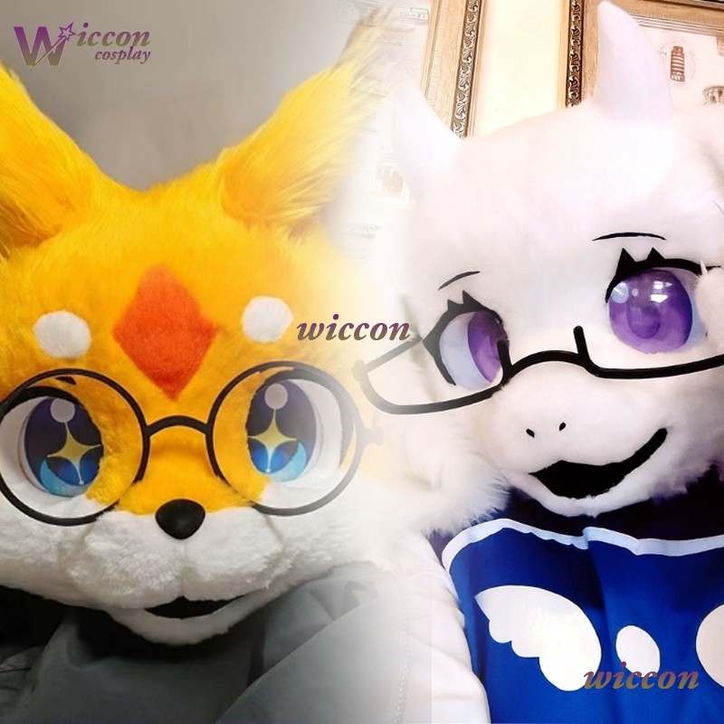 Anime Cosplay With Mask - OHaYo 25 centimetri Occhiali Fursuit Accessori