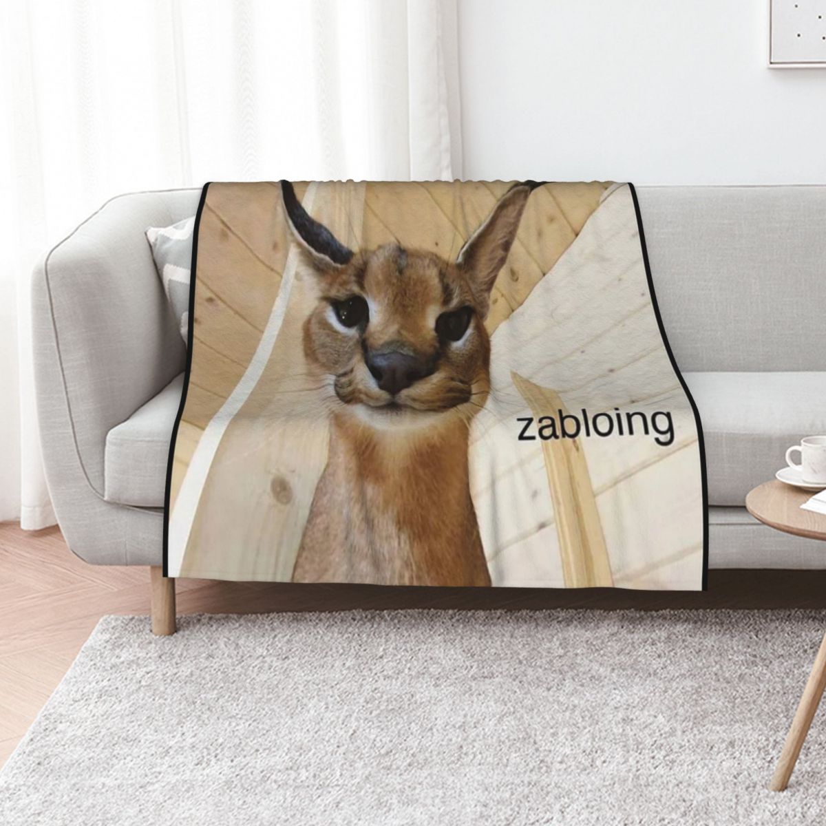 Anime Cosplay Meme - Coperta decorativa con meme di Zabloing,