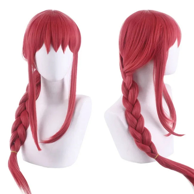 Anime Cosplay Makima - Anime Chainsaw Man Makima Lunga Rosa