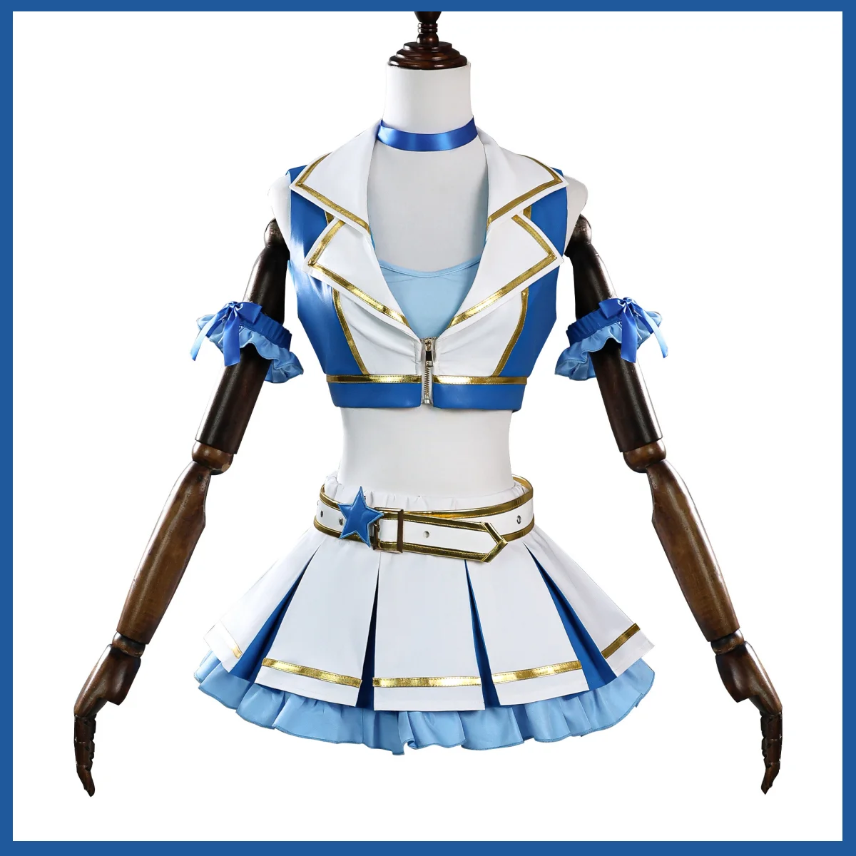 Blu Bianco PU Cappotto Gonna P - Re Zero Rem Wig recensione e prezzo