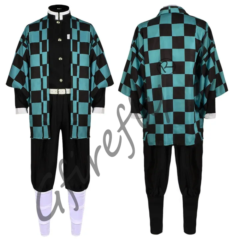 Kamado Tanjirou Costume Cospla - Anime Cosplay With Mask recensione e prezzo