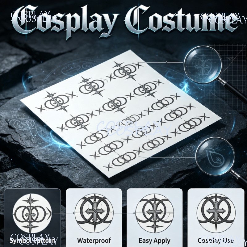 Arknights Endfield Tatuaggio T - Anime Cosplay Photo recensione e prezzo