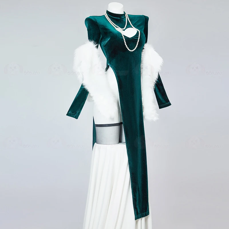 Sexy Velet Furry Cape Dress co - Anime Cosplay One Punch Man recensione e prezzo