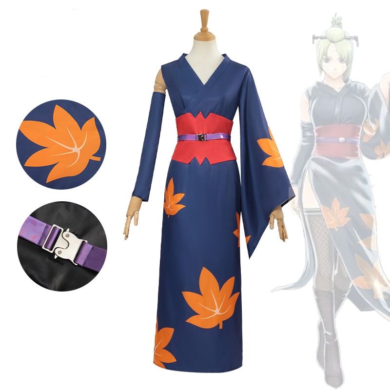 Anime Gintama Tsukuyo Costume  - Anime Cosplay With Mask recensione e prezzo