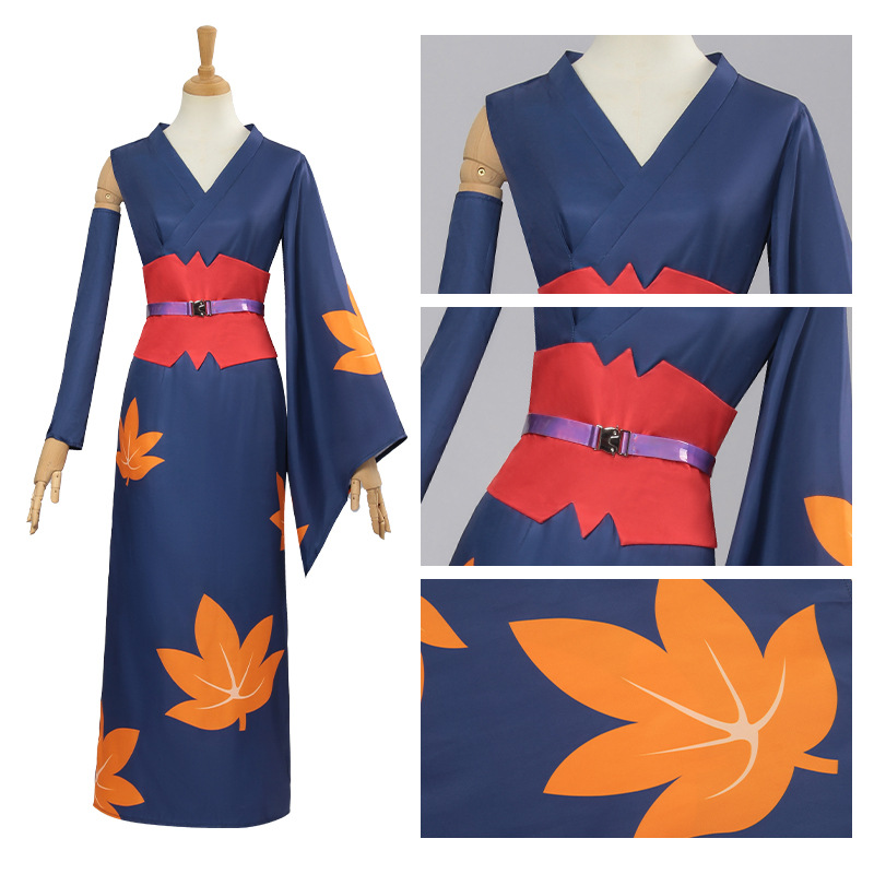Anime Gintama Tsukuyo Costume  - Anime Cosplay With Mask recensione e prezzo