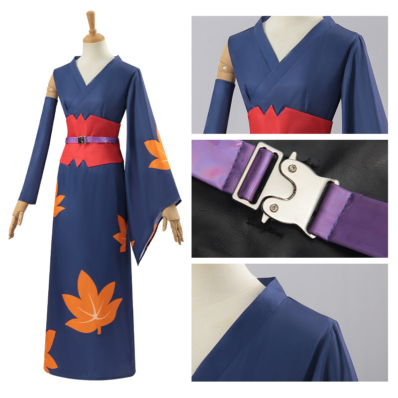Anime Gintama Tsukuyo Costume  - Anime Cosplay With Mask recensione e prezzo