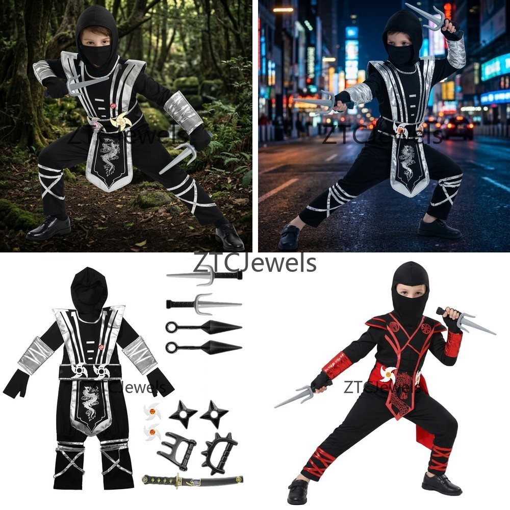Costume da Ninja Drago Argenta - Anime Cosplay Ninja recensione e prezzo