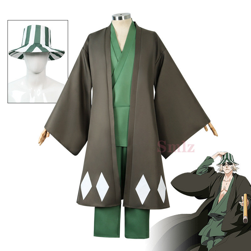 Urahara Kisuke Cospaly Anime B - Bleach Captain Coat recensione e prezzo