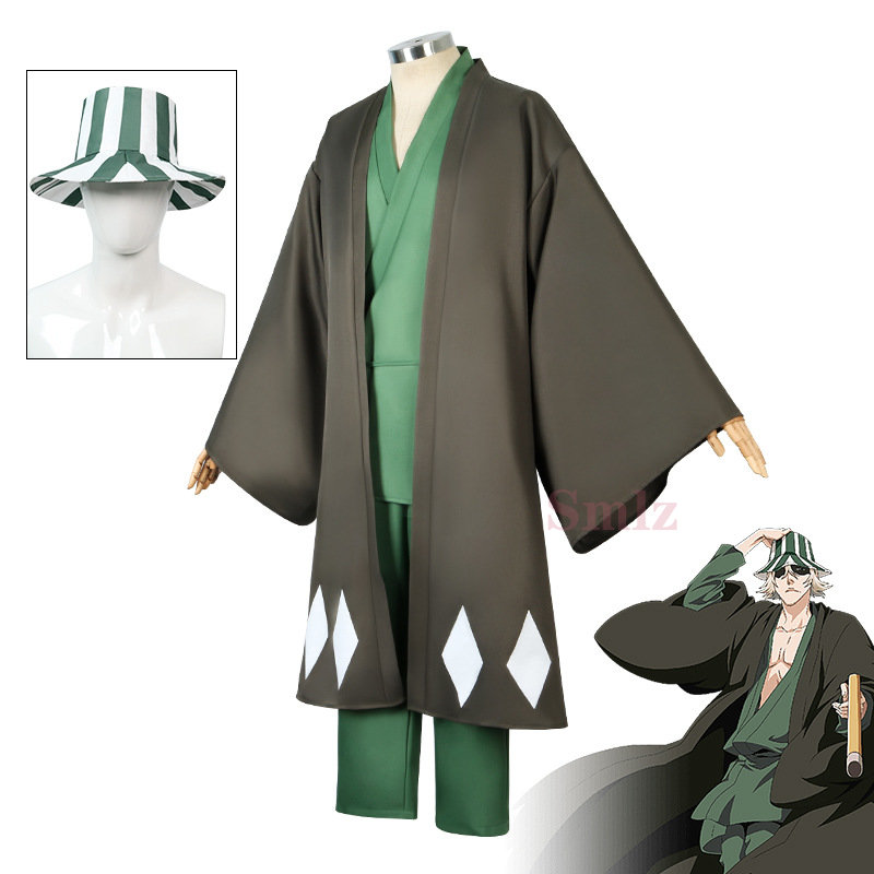 Urahara Kisuke Cospaly Anime B - Bleach Captain Coat recensione e prezzo