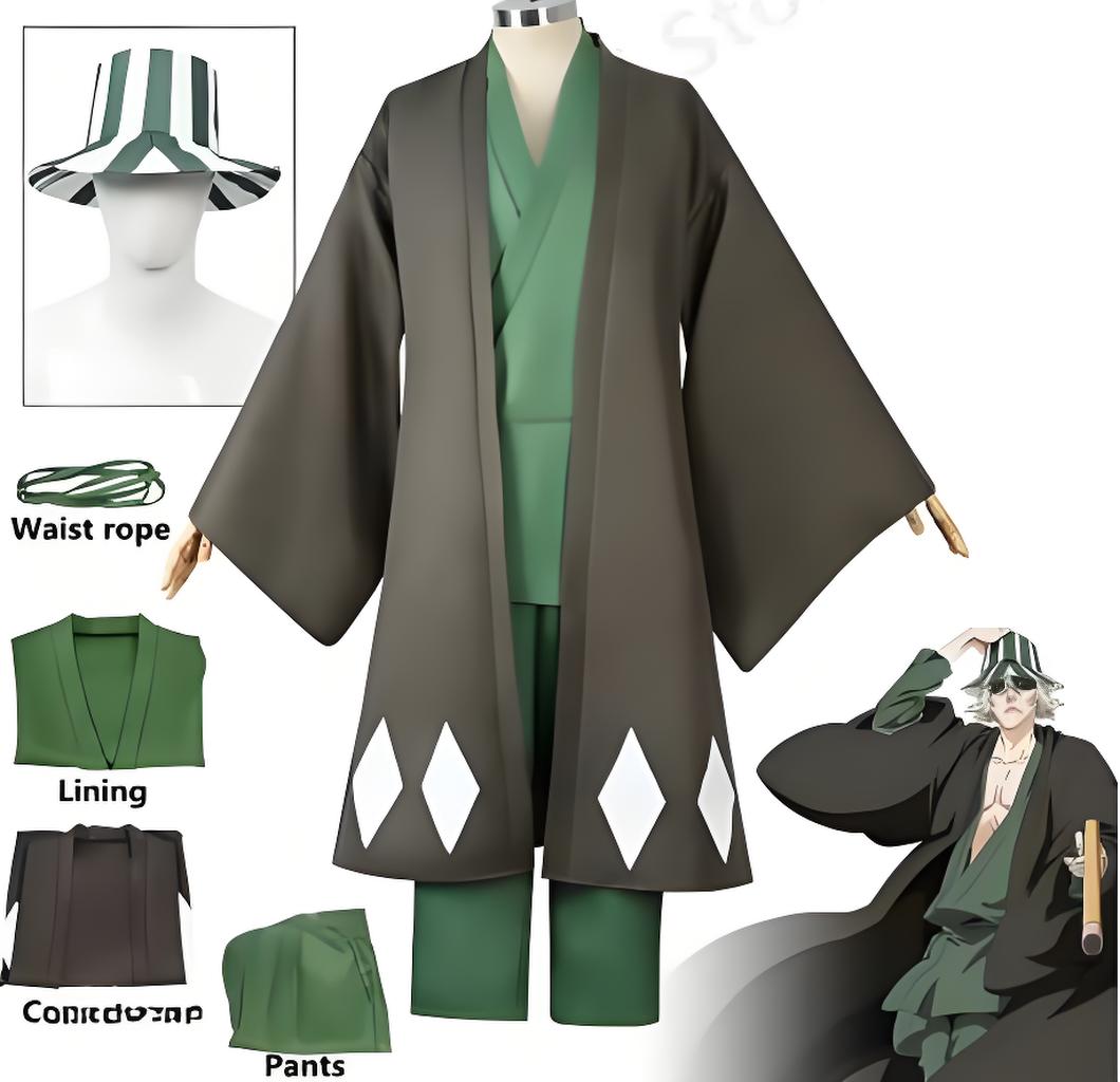 Hot Anime Bleach Cosplay Uraha - Bleach Captain Coat recensione e prezzo