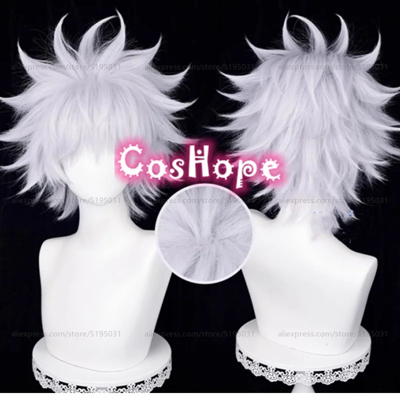 f,5.g'6\j/8, Parrucca Cosplay  - Cosplay Anime Killua Zoldyck recensione e prezzo