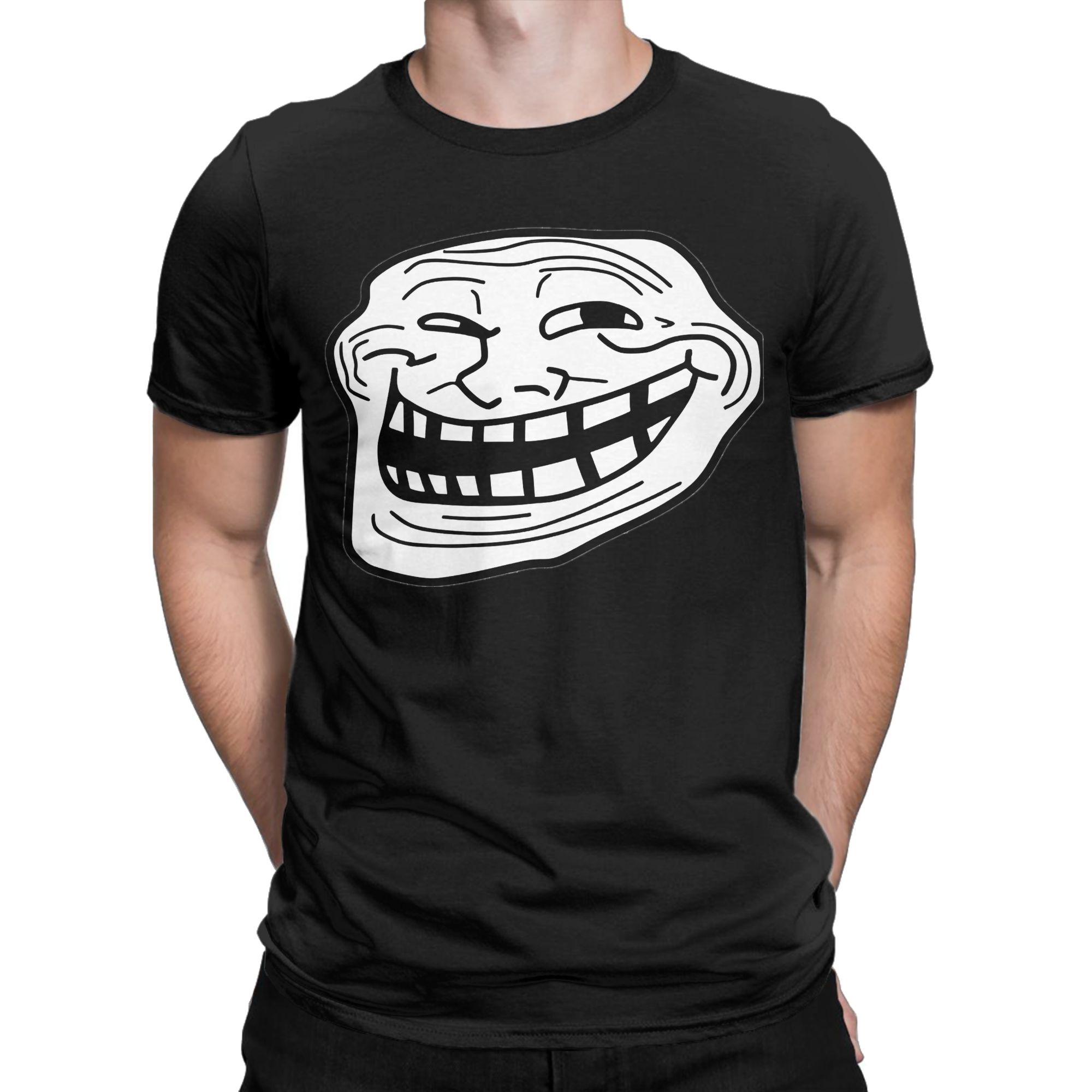 T-shirt Leisure Trol Face Trol - Anime Cosplay Meme recensione e prezzo