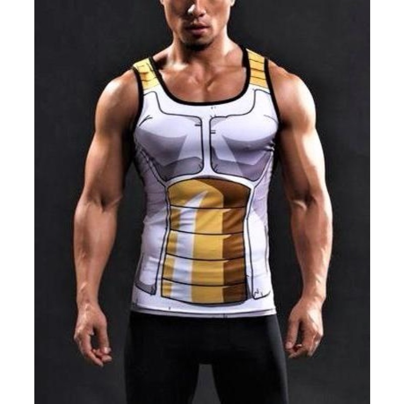 Canotta Sportiva Traspirante d - Dragon Ball Saiyan Armor recensione e prezzo