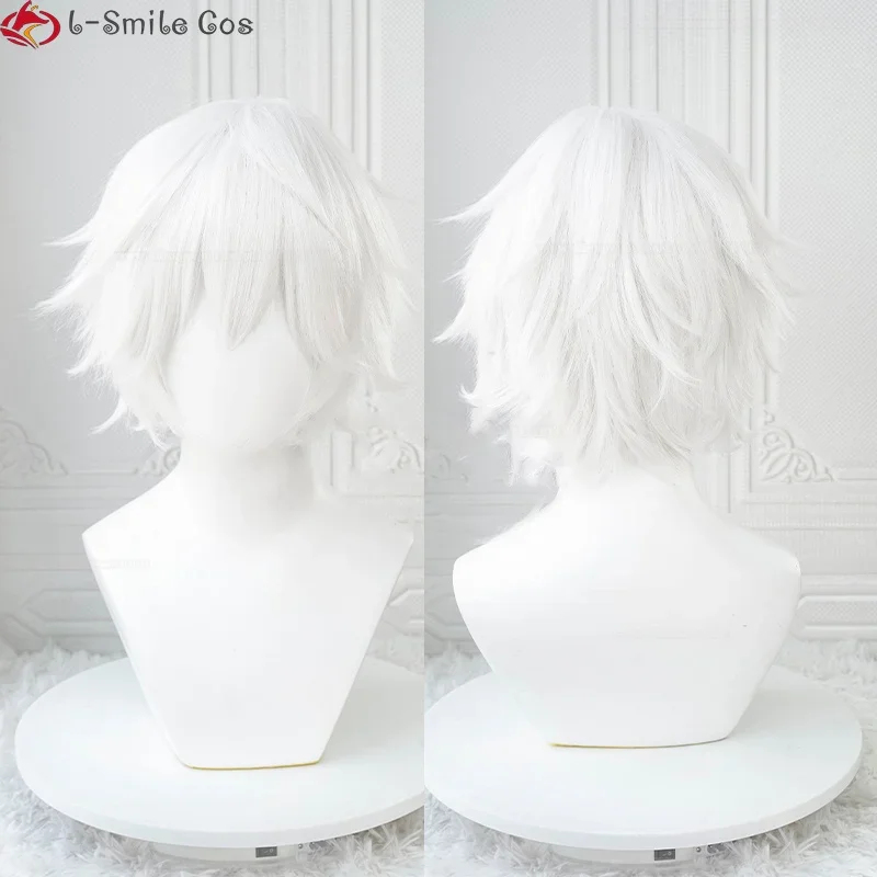 Parrucca Bianca Corta da Uomo  - Cosplay Anime Killua Zoldyck recensione e prezzo