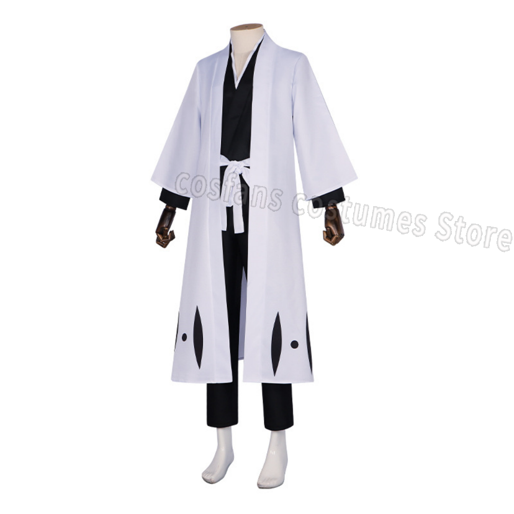 Aizen Sousuke Costume Cosplay  - Bleach Captain Coat recensione e prezzo