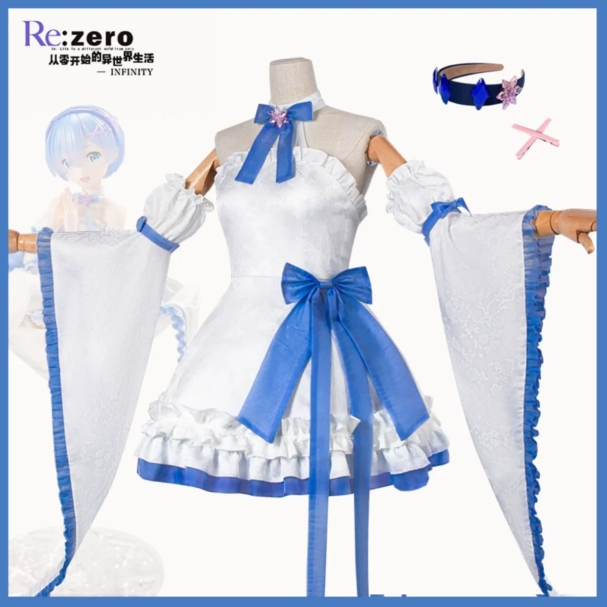 XqAnime Re: Vita in un mondo d - Re Zero Rem Wig recensione e prezzo